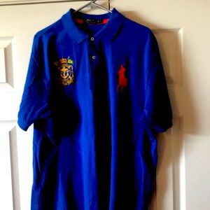 Used Polo Ralph Lauren XL cruise boat with orange horse